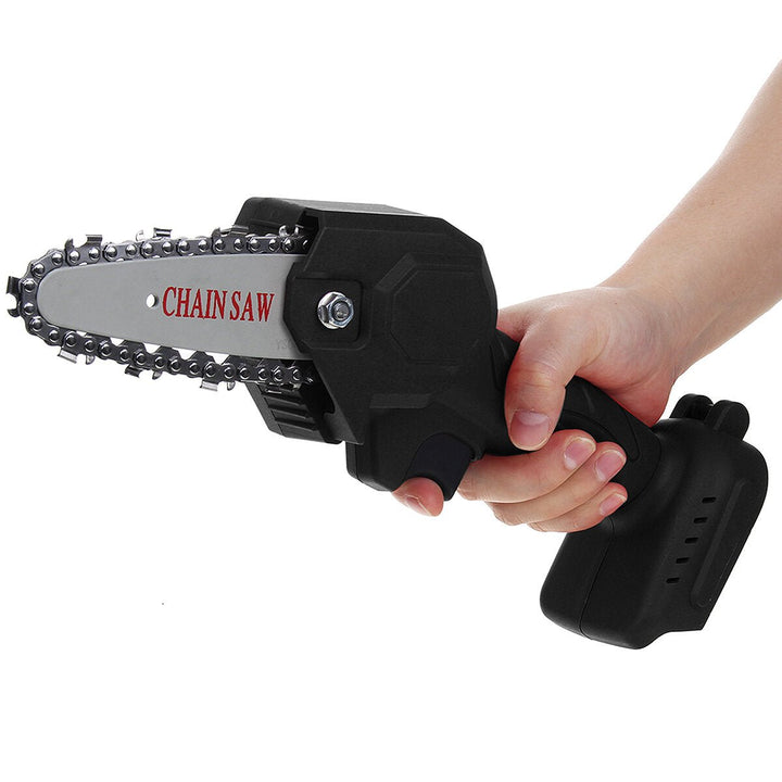 26V 4inch Rechargeable Portable Saw Woodworking Electric Saws High Carbon Steel Image 1