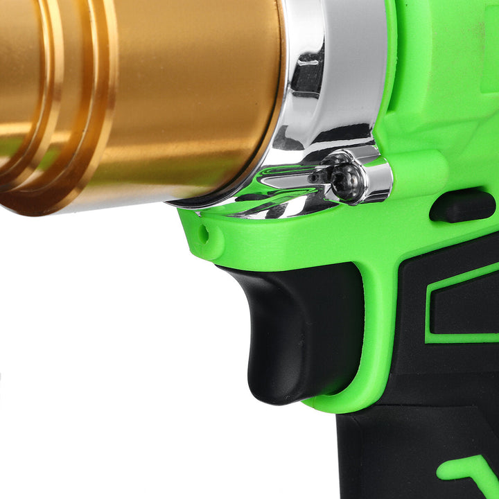 26V Electric Cordless Rivet Guns Insert Nut Pull Riveting Tool LED Light With Battery Image 5