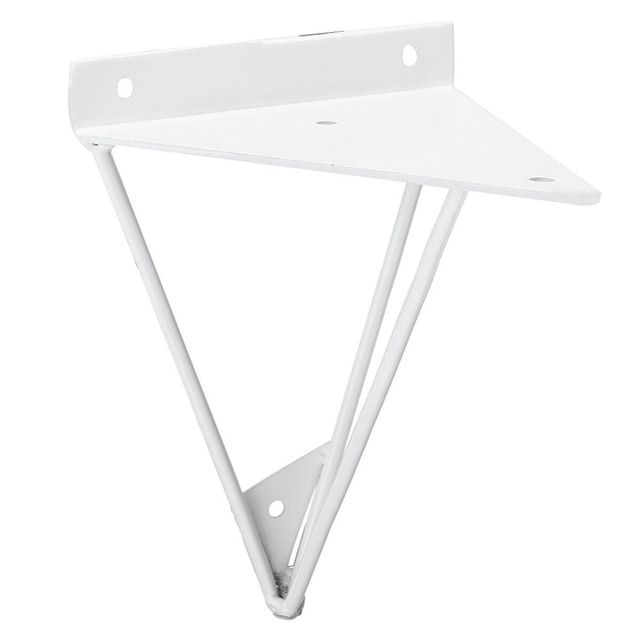 2PCS Durable Wall Mount Multi-Use Shelf Heavy Duty Metal Support Bracket Prism Furniture Bracket Image 11