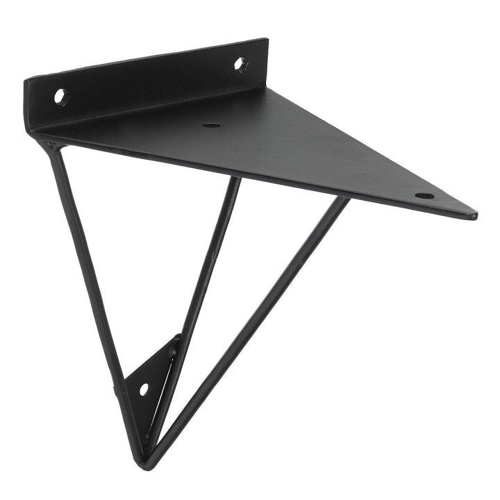 2PCS Durable Wall Mount Multi-Use Shelf Heavy Duty Metal Support Bracket Prism Furniture Bracket Image 12