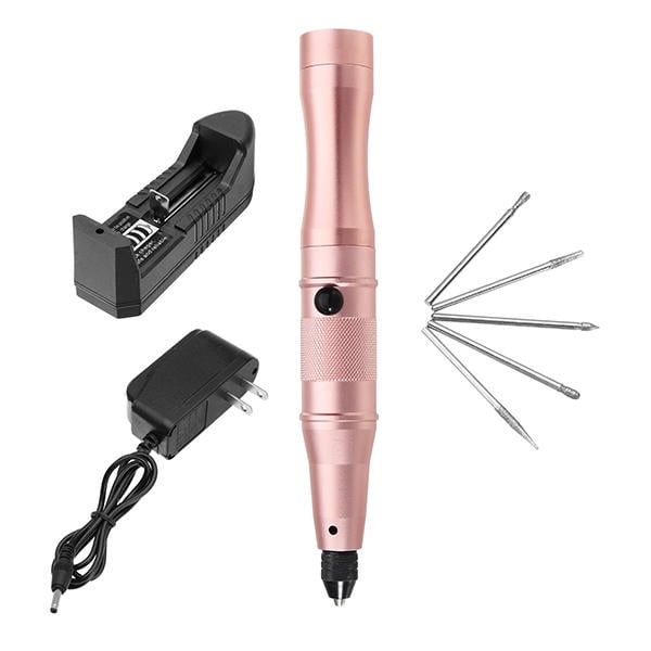 3.7V Mini Electric Drill Tool Electric Grinder Engraving Pen Dual Charging Way Image 3