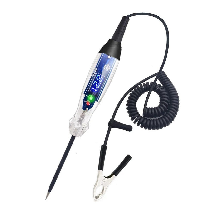 3-60V LED Digital Display Bidirectional Voltage Tester Handheld Portable Car Circuit Tester Automotive Maintenance Image 1