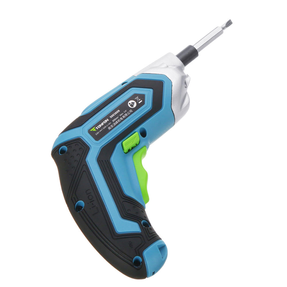 3.6V Cordless Electric Screwdriver USB Rechargable Power Screw Driver with Screw Bits Image 5