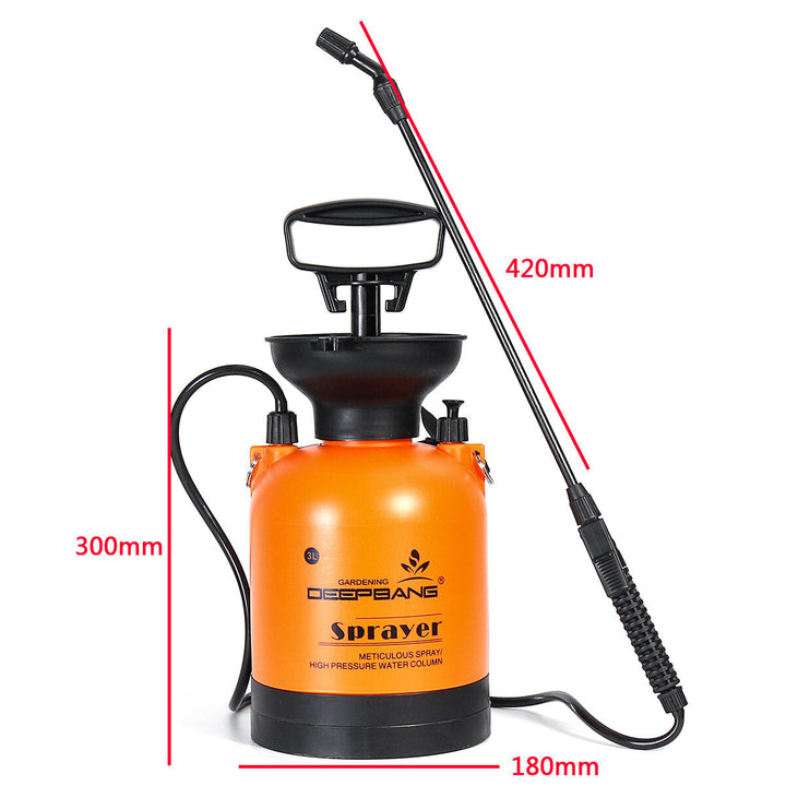 3,5,8L Pressure Sprayer Shoulder-mounted Pump Sprayer Garden Action Pressure Plant Spray Bottle Image 4