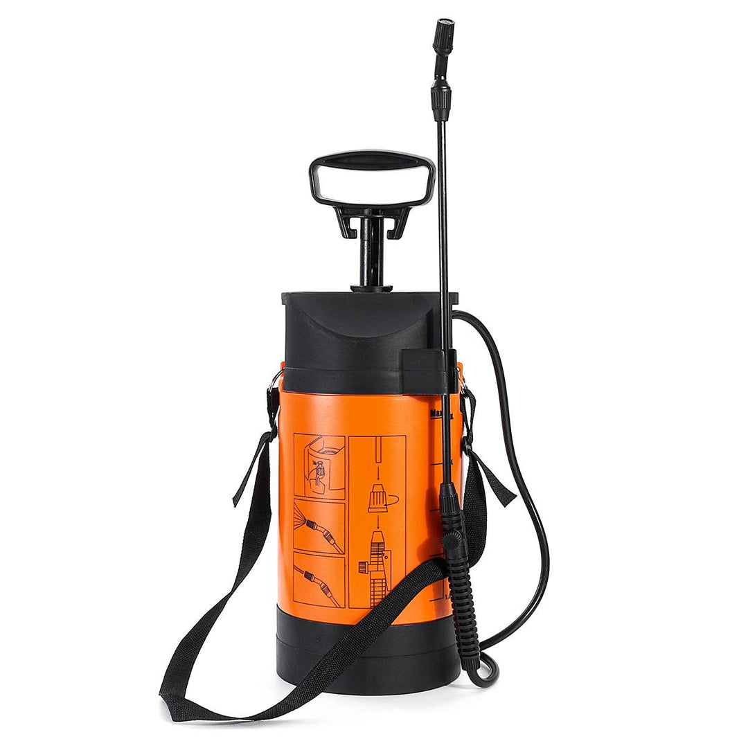 3,5,8L Pressure Sprayer Shoulder-mounted Pump Sprayer Garden Action Pressure Plant Spray Bottle Image 9