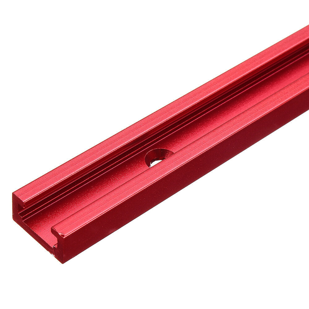 300,400,500,600mm Aluminum Alloy Miter Slot T-slot Rail DIY Woodworking Tool Image 4