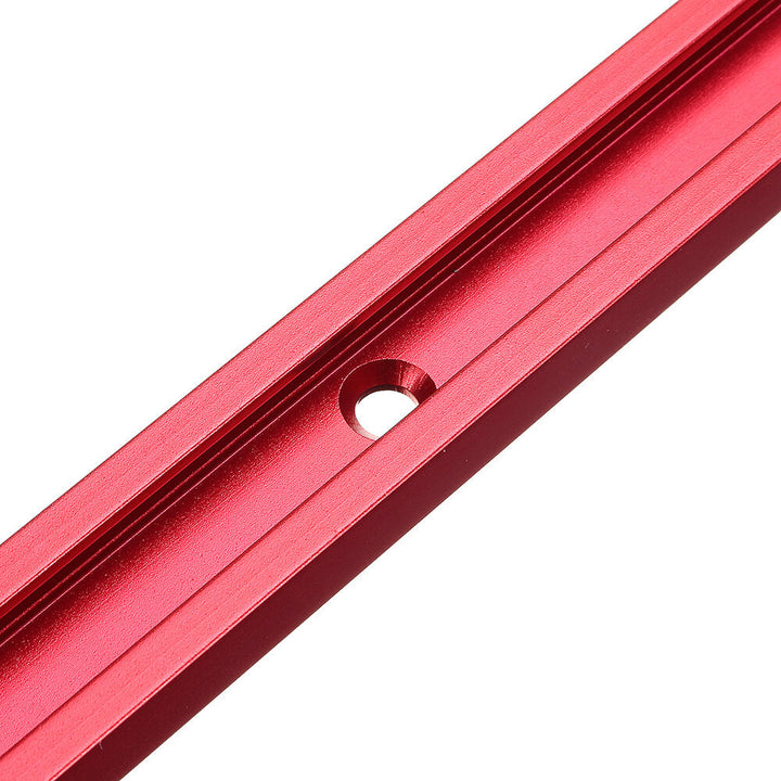 300,400,500,600mm Aluminum Alloy Miter Slot T-slot Rail DIY Woodworking Tool Image 5