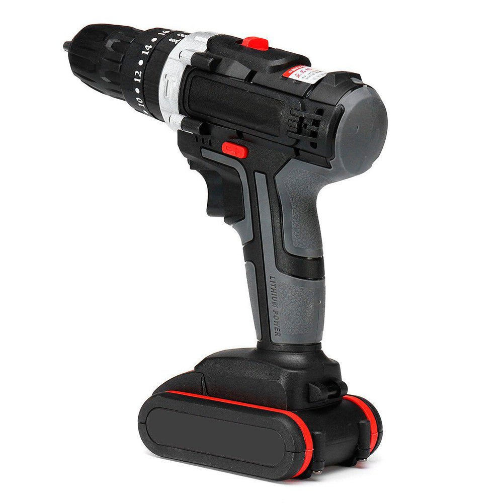 36V 1200 RPM 25Nm Cordless Electric Screwdriver 25+3 Impact Drill with Battery Image 2