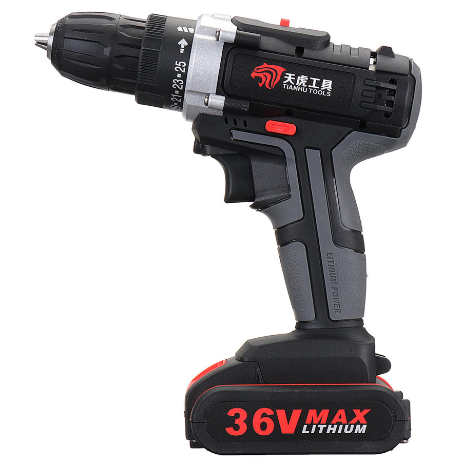 36V Electric Cordless Drill 28NM Brushless Screwdriver With LED Rechargeable Battery Image 1