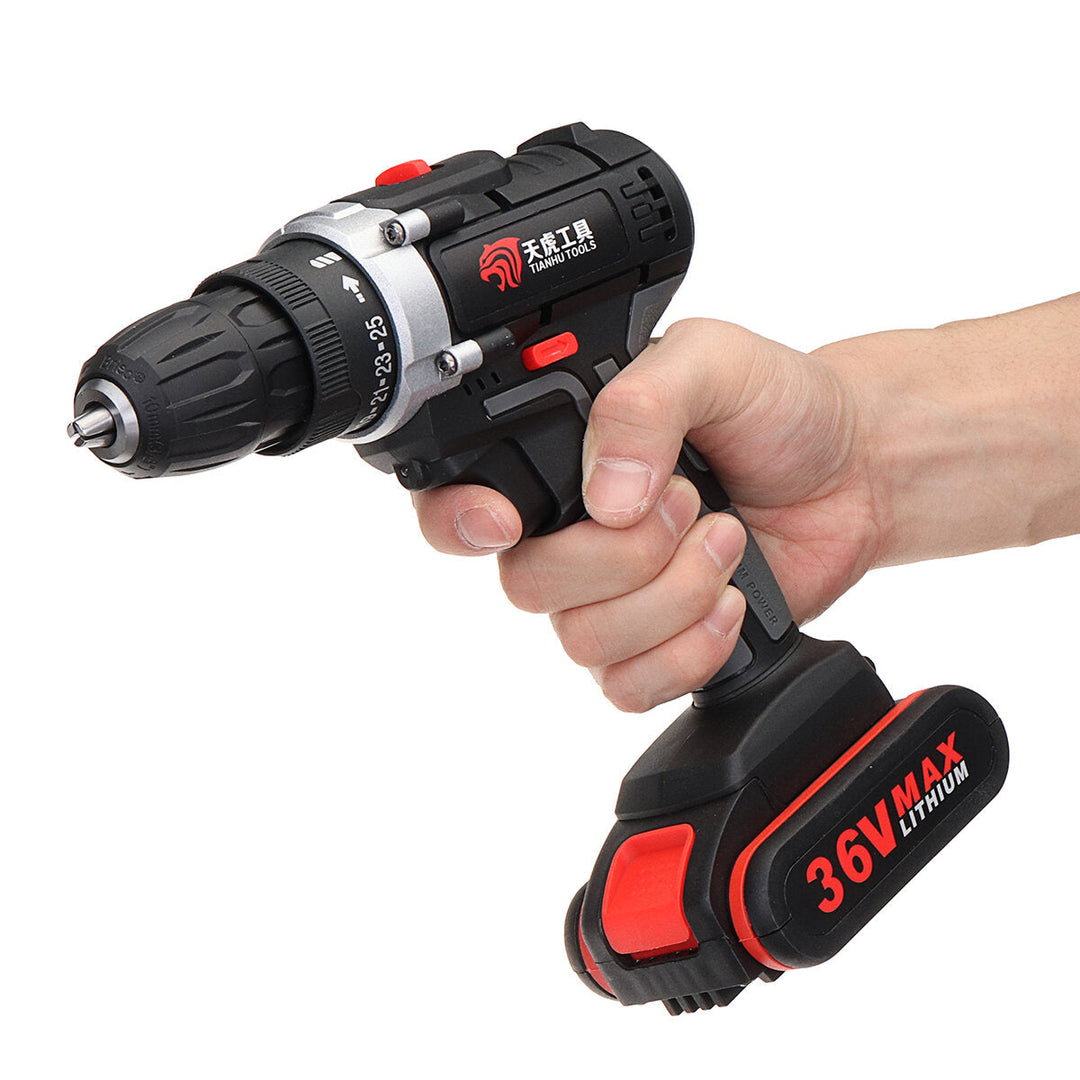 36V Electric Cordless Drill 28NM Brushless Screwdriver With LED Rechargeable Battery Image 8