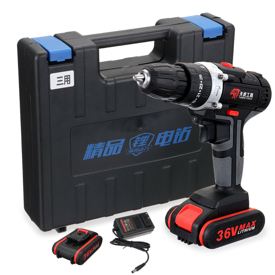 36V Electric Cordless Drill 28NM Brushless Screwdriver With LED Rechargeable Battery Image 11