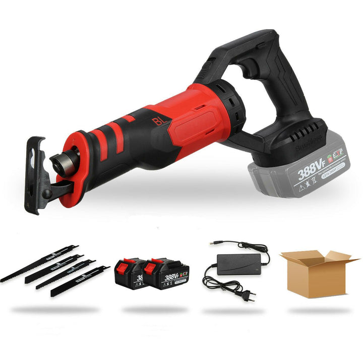 388VF 3000W Brushless Electric Reciprocating Saw Adjustable Three Orientations Modes Cutting Saw Portable Cordless Power Image 9