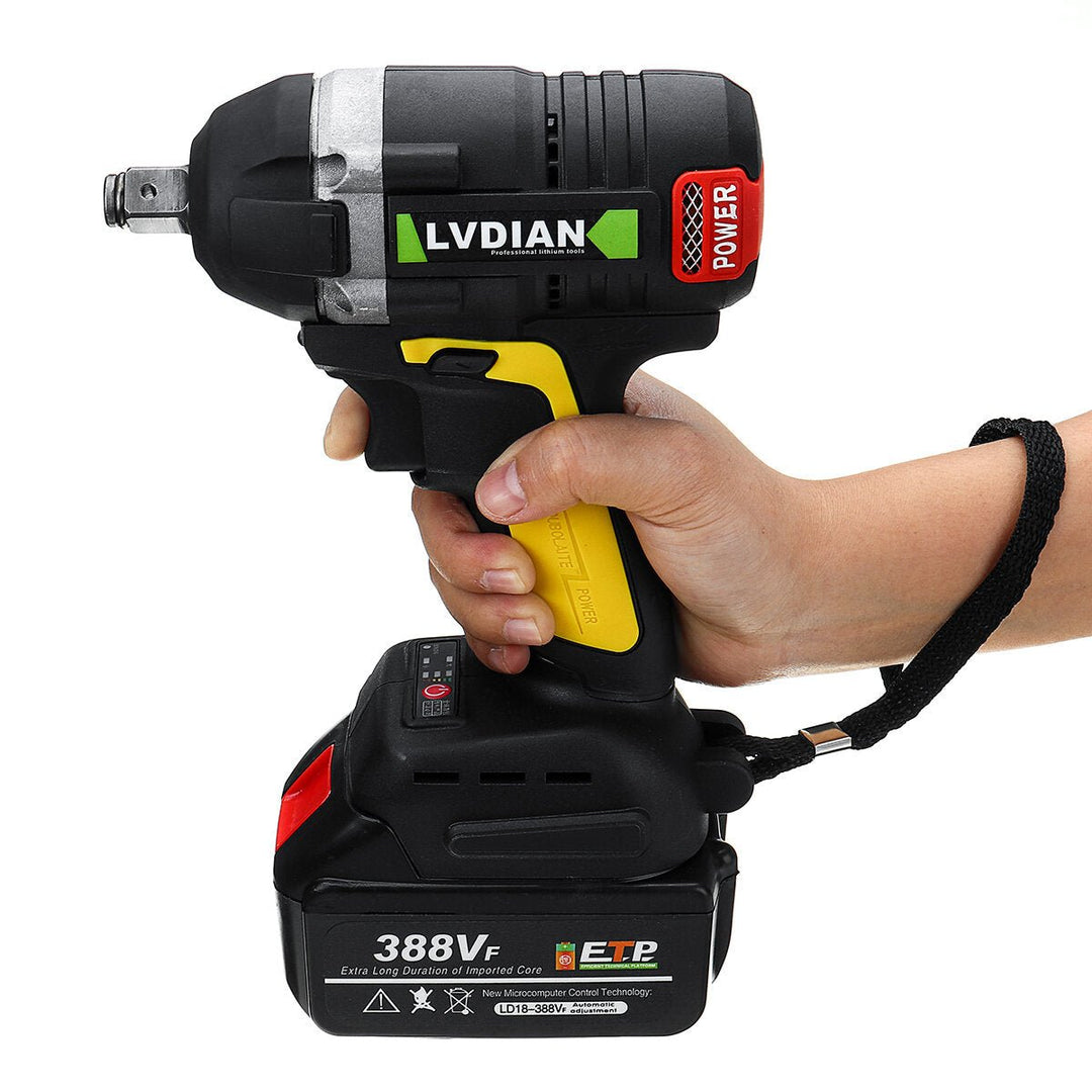 388VF 630N.m 19800mAh Brushless Cordless Electric Wrench Image 3