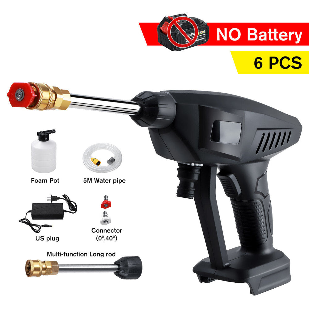 388VF Cordless Portable High Pressure Car Washer Cleaner Car Washing Guns Image 2