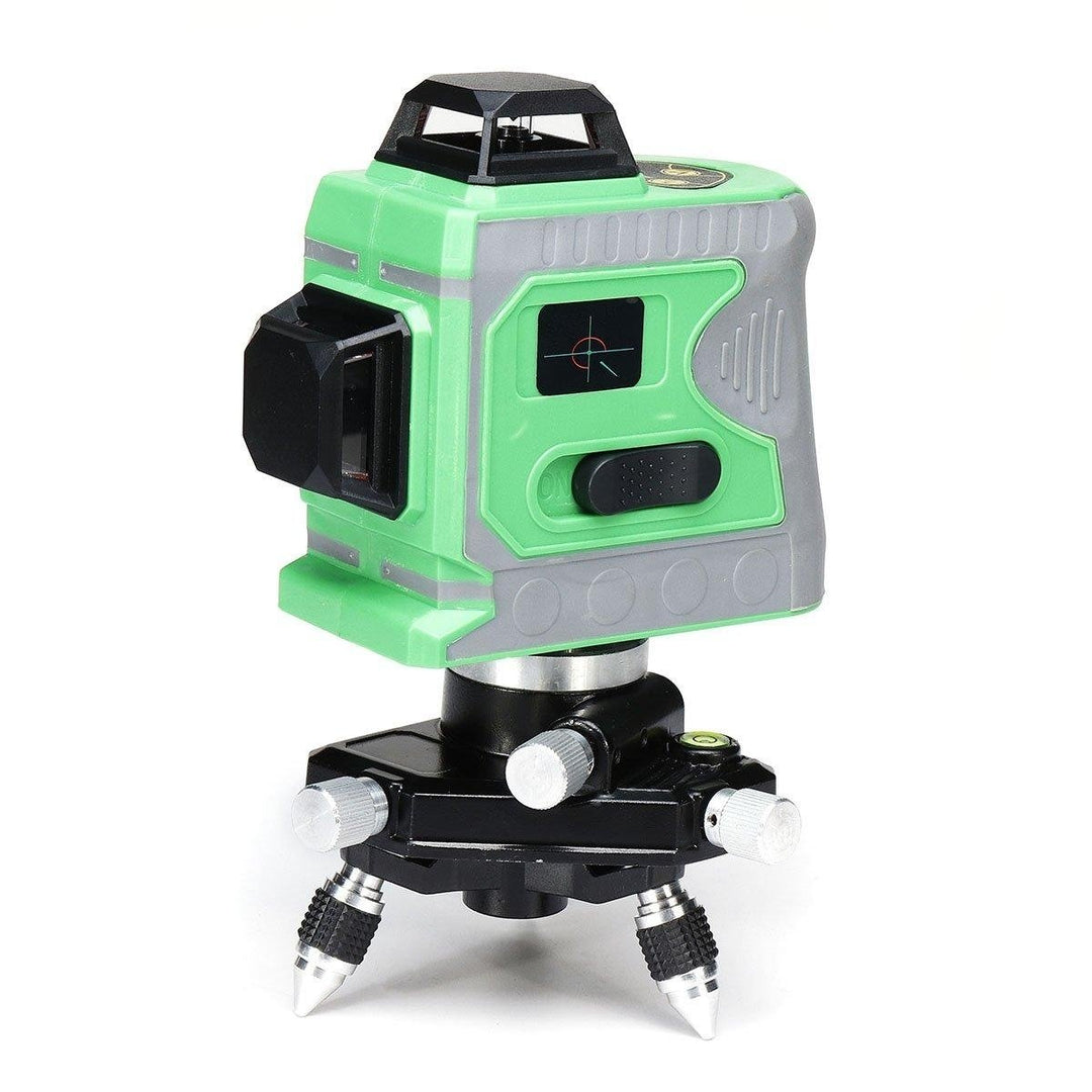 3D 12Line Green Laser Level Self Leveling 360 Rotary Cross Outdoor Measure Tool Image 1