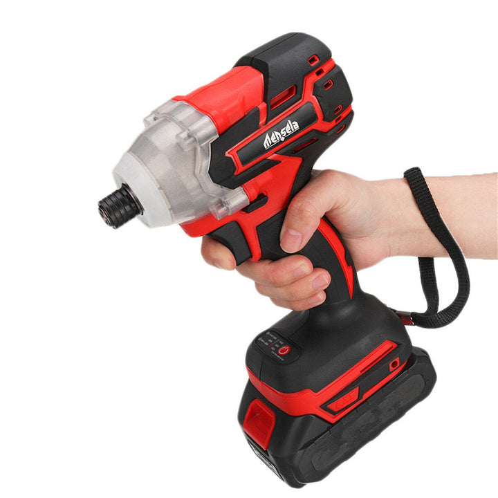 3500RPM 3 Speed Cordless Electric Screwdriver without Battery and 6 Screwdriver Bits and 4 Metal Sleeves Image 5