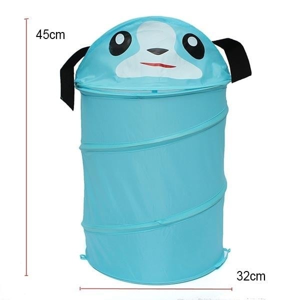 32x45cm Foldable Animal Design Laundry Bag Bathroom Dirty Clothes Casket Image 10