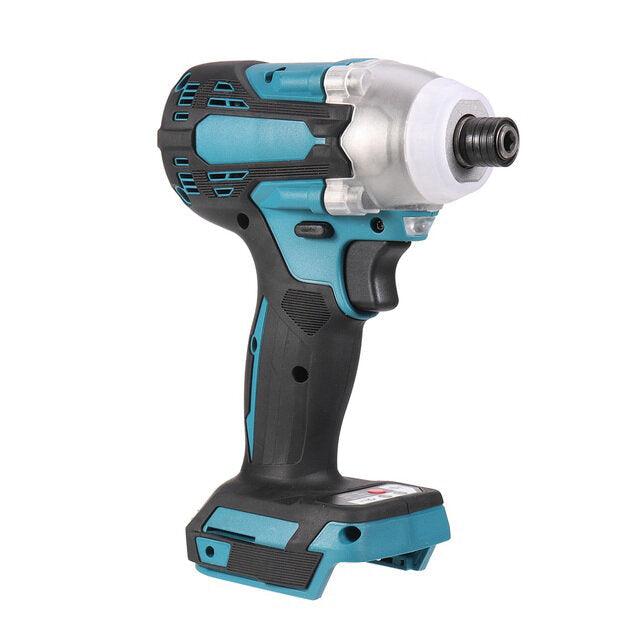 350N.M 18V Brushless Cordless Electric Impact Wrench Driver Screwdriver Power Tools W, None,1,2 Battery For Makita Image 4