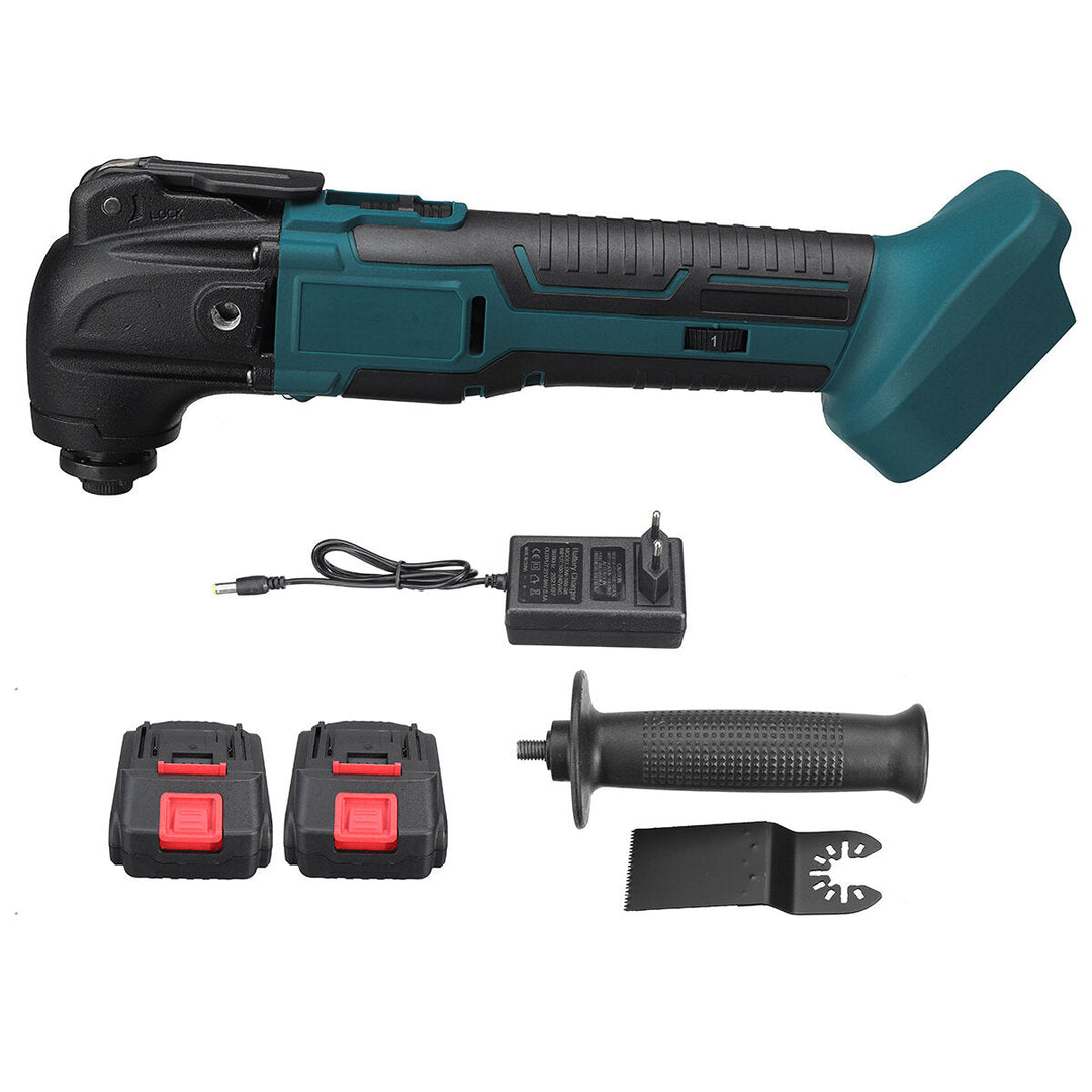 4 Cordless Oscillating Multi-tool Trimmer 6 Speed Electric Shovel Cutting Power Tool For Makita Battery Image 11