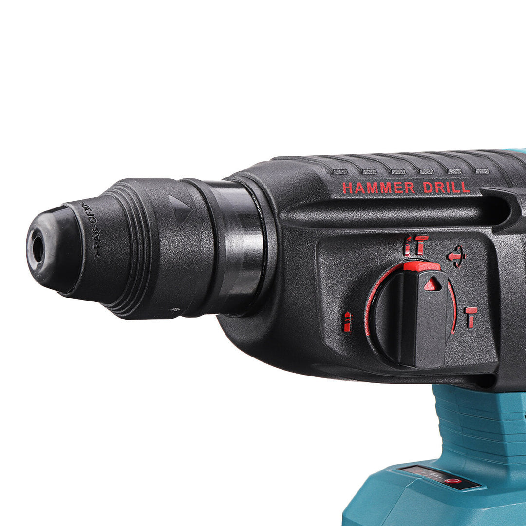 4 Modes Electric Jack Hammer Multi-functional Demolition Brushless Charging Hammer Impact Drill Concrete Image 6