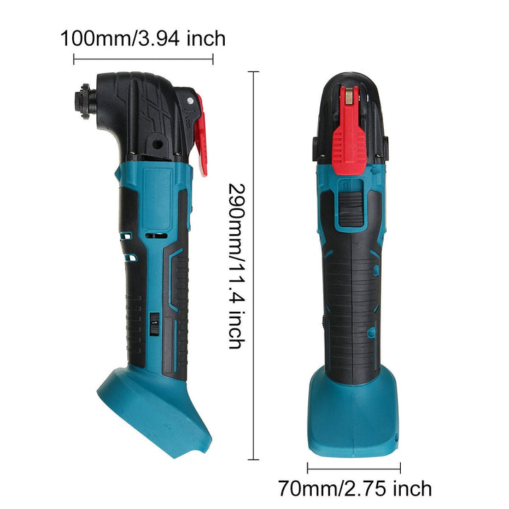 4 Cordless Oscillating Multi-tool 6 Speeds Power Tools for 18V Makita Battery Image 4