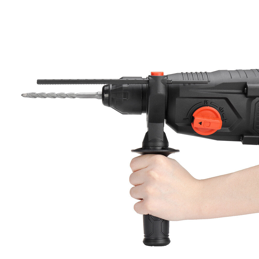 4 in 1 Multi-functional Rotary Hammer Drill 1,2Inch 1050Rpm 5200Bpm Corded Electric Impact Drill Punch Power Tools Image 5