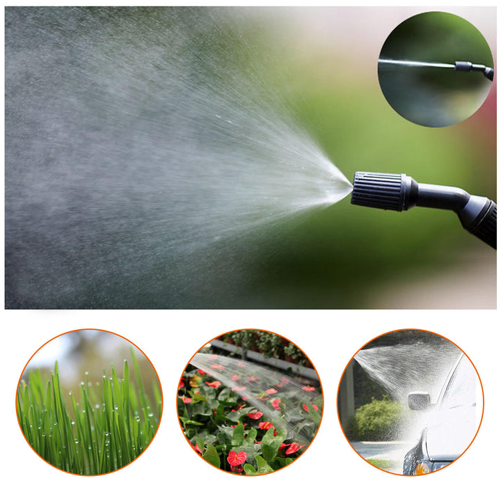 4L Pressure Sprayer Shoulder Pressure Sprayer Spray Bottle Home and Garden Sprinkler Image 3