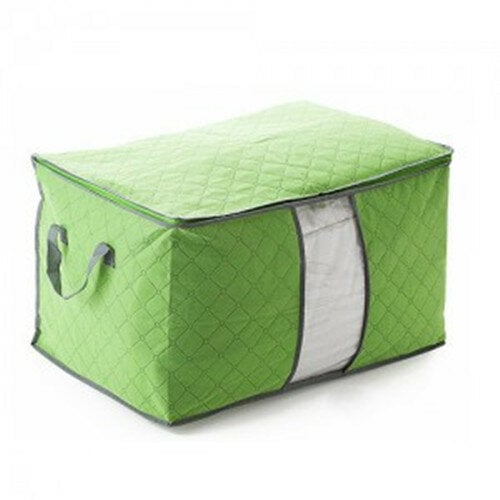 4PCS Non-woven Fabric Clothes Storage Bag Breathable Moisture-proof Washable Large Capacity Storage Bag Image 5