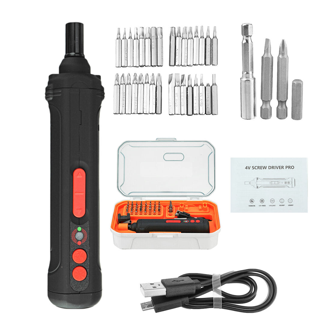 4V Electric Screwdriver Rechargeable Non-contact Induction Current Voltage Test Image 2