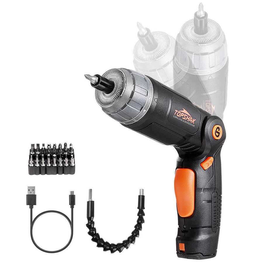 4V 1500mAh Cordless Electric Screwdriver For Repair Electric Scooter and Other Tool Set Image 1