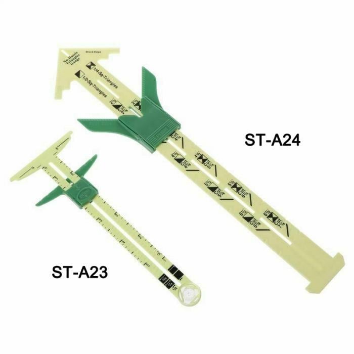 5 In 1 Sliding Gauge Measuring Sewing Tool Caliper Multi-Function Quilting Craft Tool Image 2