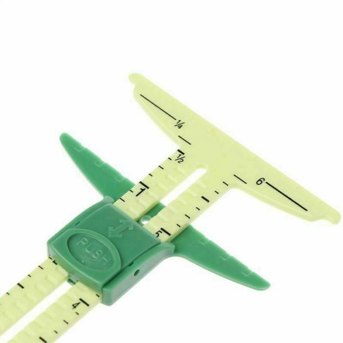 5 In 1 Sliding Gauge Measuring Sewing Tool Caliper Multi-Function Quilting Craft Tool Image 5