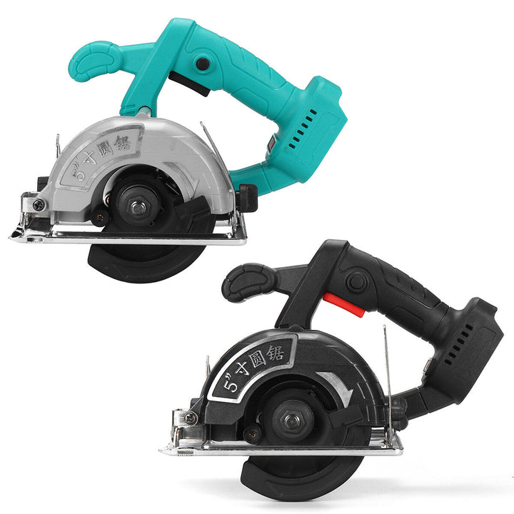 5 In 125mm Multi-functional Cordless Electric Circular Saw 0- 45 Adjustable Woodworking Machine Wood Cutters for 18V Image 1