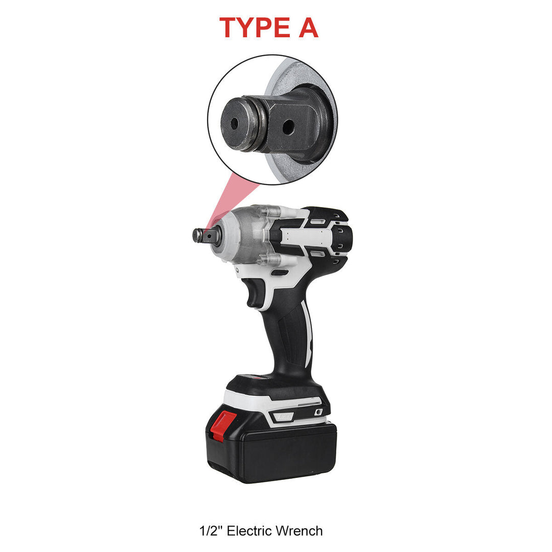 520N.m Brushless Cordless Electric Impact Wrench Screwdriver Power Tools Image 2