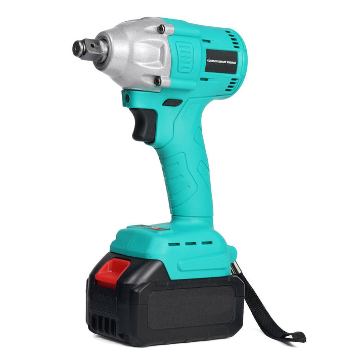 520N.M Cordless Electric Wrench EU,US,AU Plug Power Wrench With Li-ion Battery W,Sleeve Also For Makita Battery Image 1