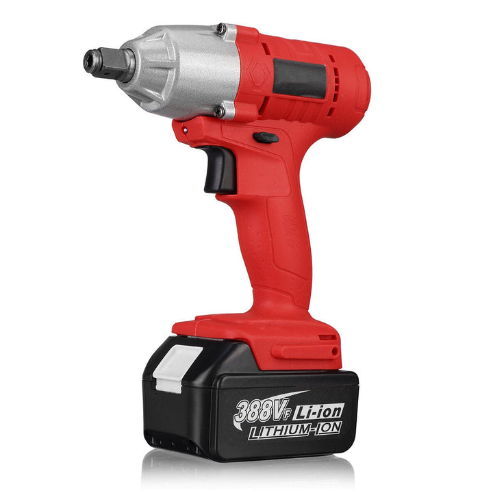 588N.m 388VF Electric Impact Wrench Driver Rechargeable 1,2" Square Power Tools Image 7