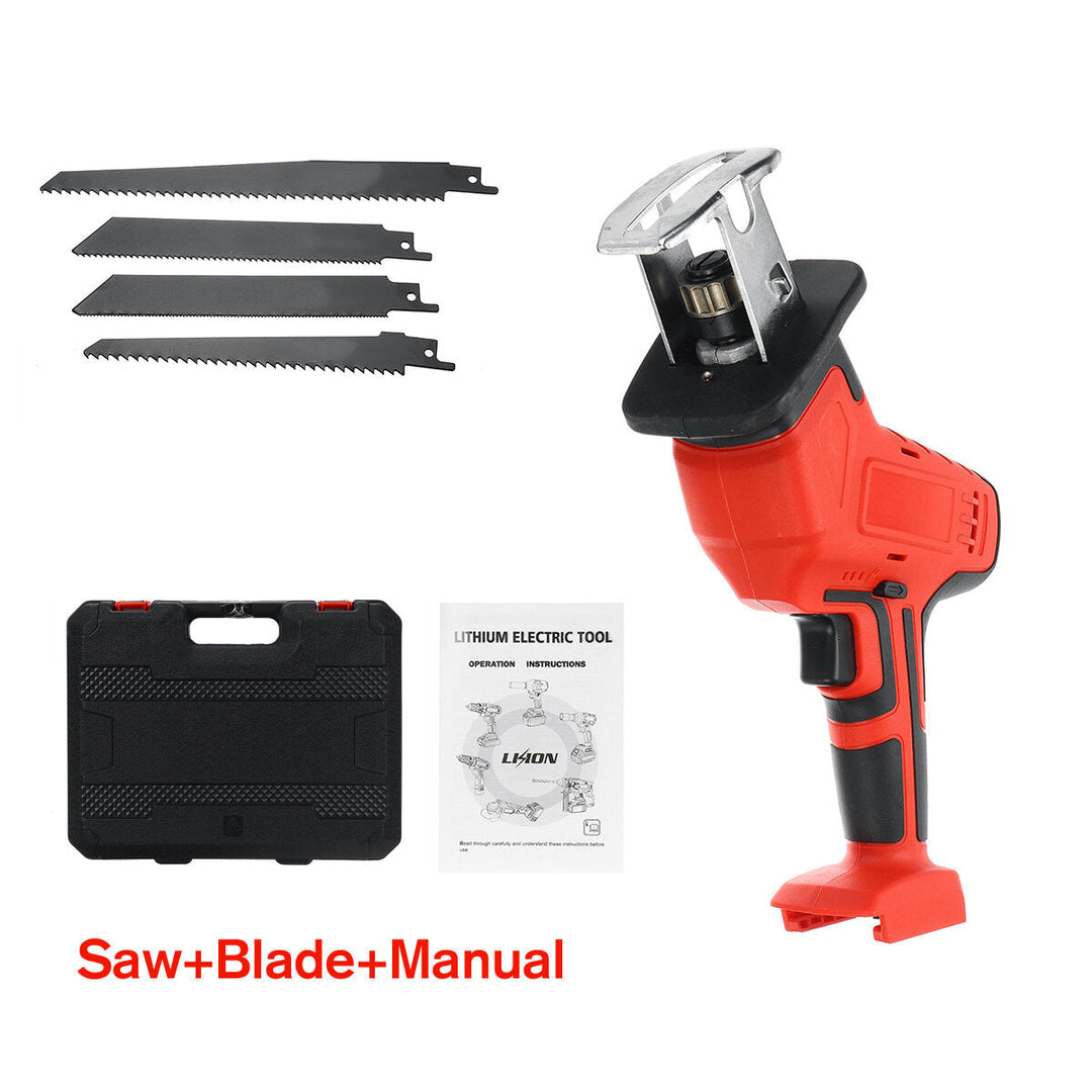 42VF 13000mAh Cordless Reciprocating Saw Electric Saws Portable Woodworking Power Tools Image 1