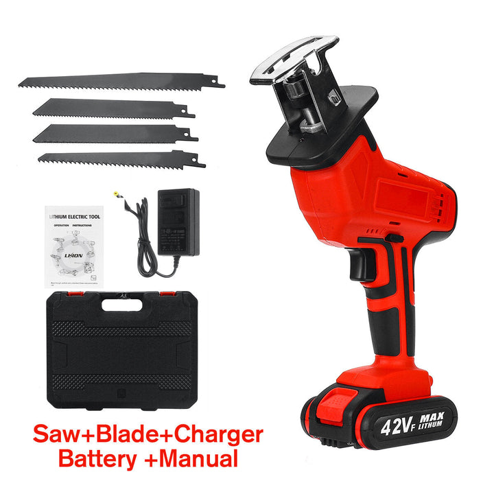 42VF 13000mAh Cordless Reciprocating Saw Electric Saws Portable Woodworking Power Tools Image 12