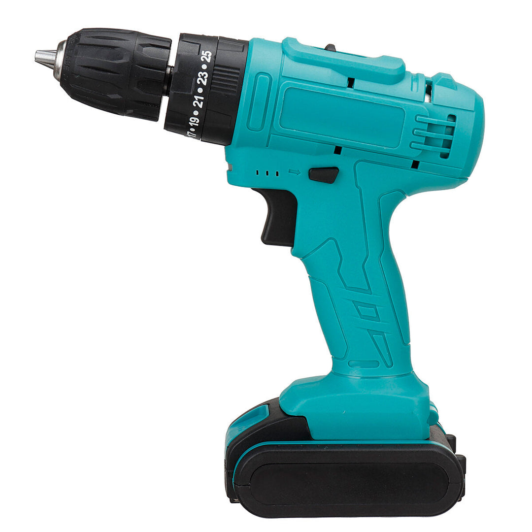 48V Impact Electric Drill 6000mAh Drill Screwdriver W, LED Working Light W, 1,2pc Battery Image 10