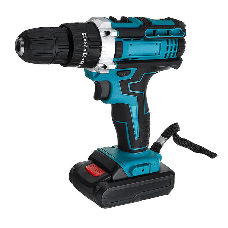 48VF Cordless Impact Electric Screwdriver Drill 25+3 Gear Forward,Reverse Switch Power Screw Driver Image 2