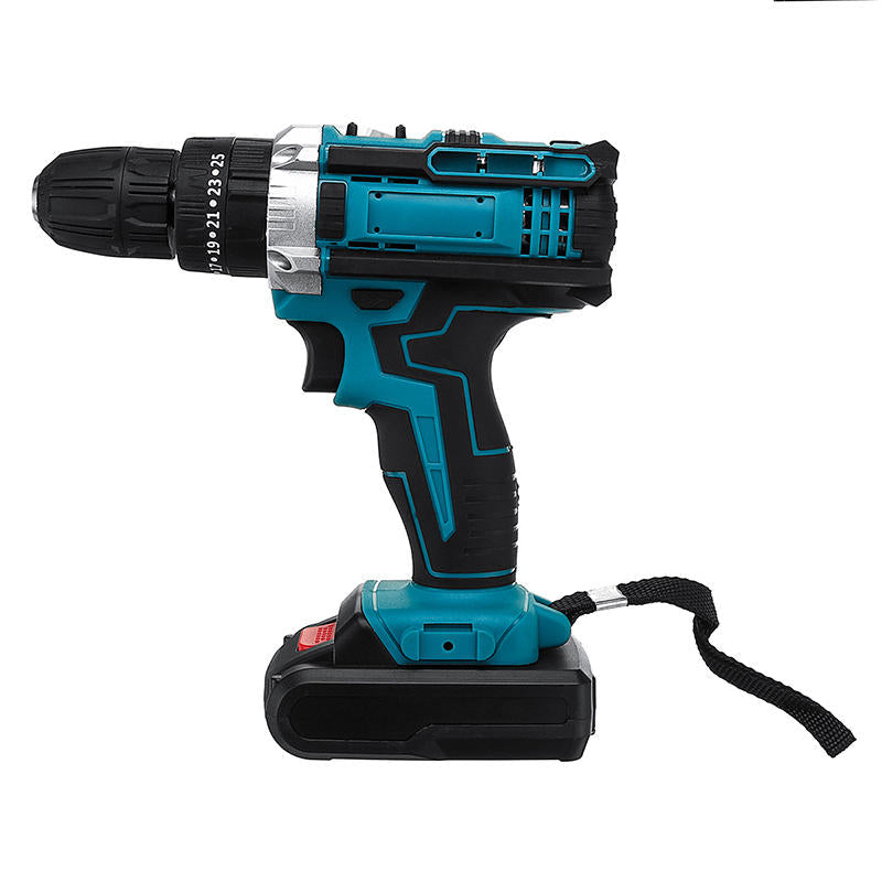 48VF Cordless Impact Electric Screwdriver Drill 25+3 Gear Forward,Reverse Switch Power Screw Driver Image 4