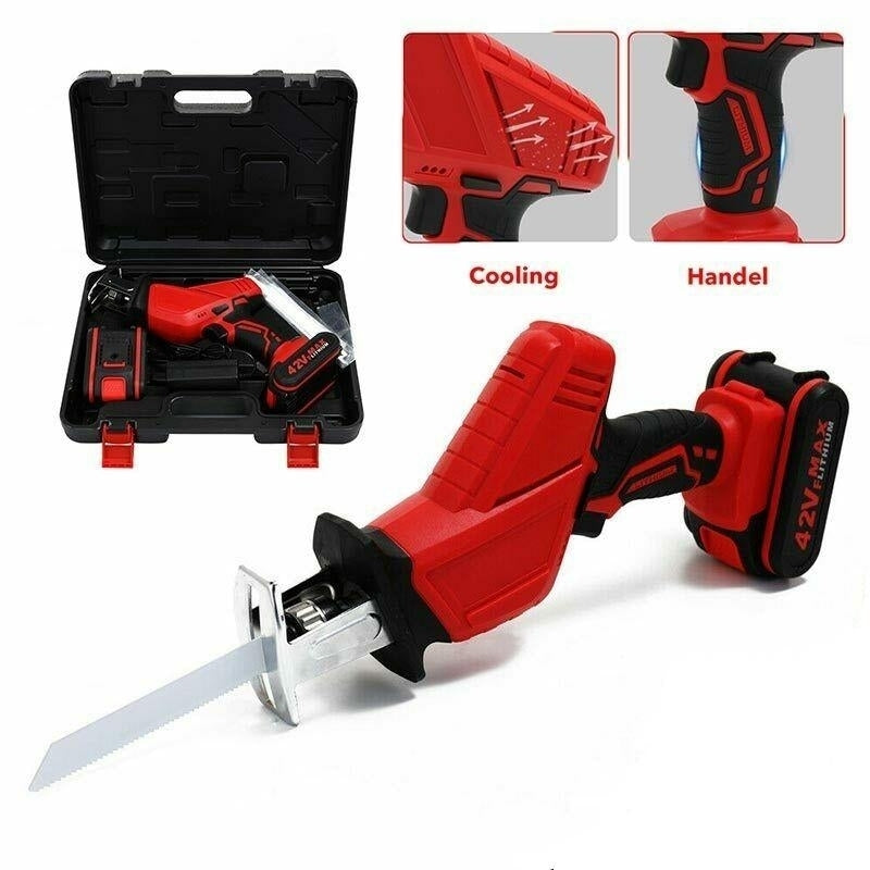 42V Electric Saws Outdoor Saber Saw Cordless Portable Power Tools Image 3