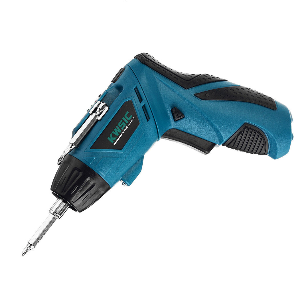 4.8V Electric Drill Screw Driver Rechargeable Cordless Screwdriver Tool Drill Bit Set Image 3