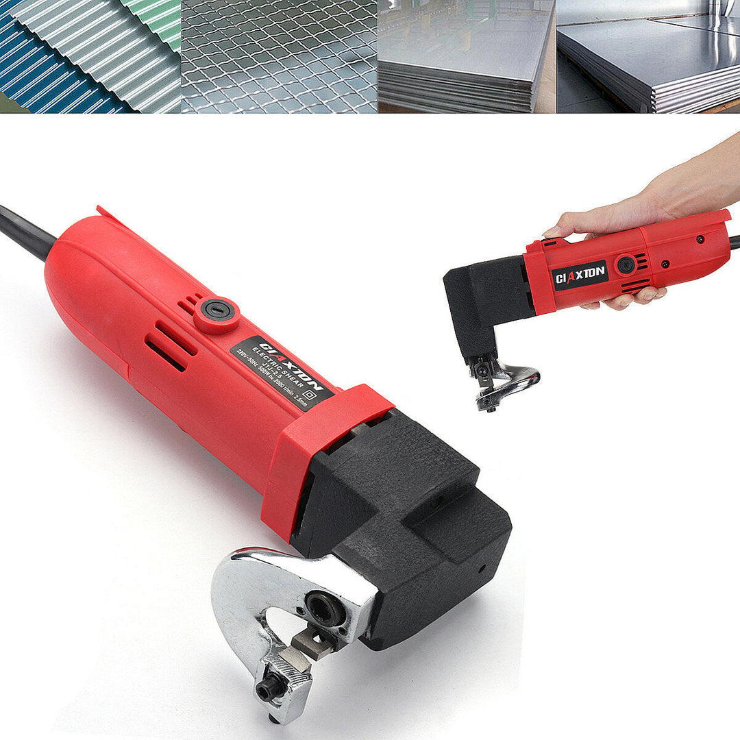 500W Electric Scissor Metal Sheet Cutter 2.5mm Cutting Secateurs For Iron Steel Plate Image 7