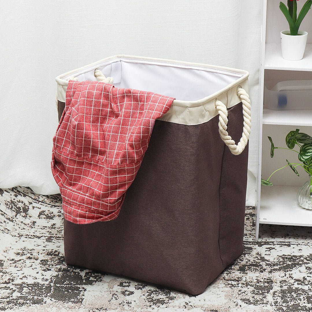 65L EVA Foldable Laundry Bag Large Capacity Waterproof Laundry Hamper Dirty Clothes Storage Basket Image 3