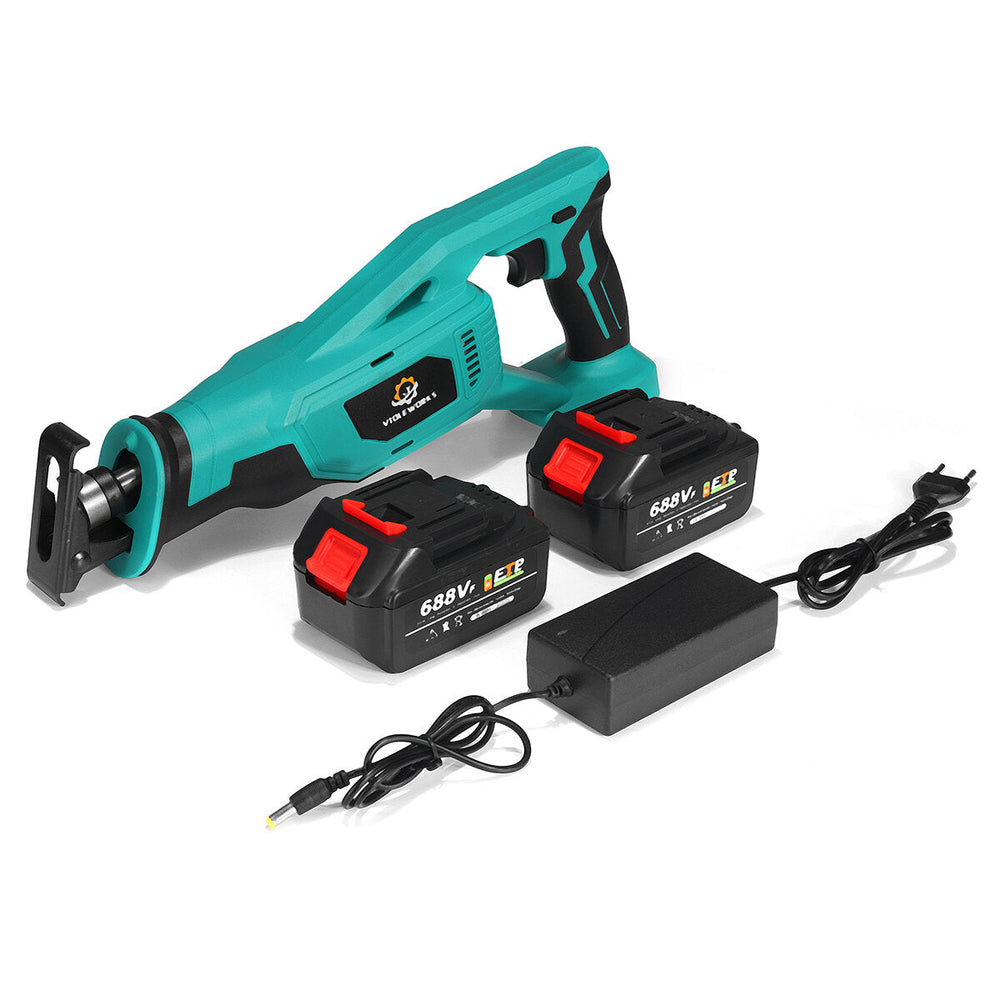 688VF Cordless Electric Reciprocating Saw Woodworking Sabre Saw Tool W 0,1,2 Battery For Makita Image 2