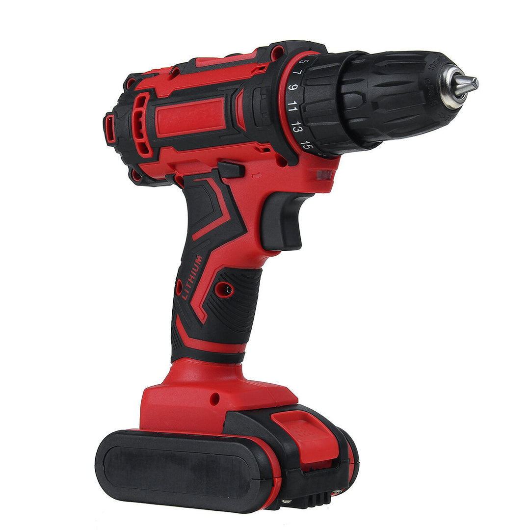 6000mAh 48V Electric Drill 3 In 1 Electric Impact Power Drill Image 2