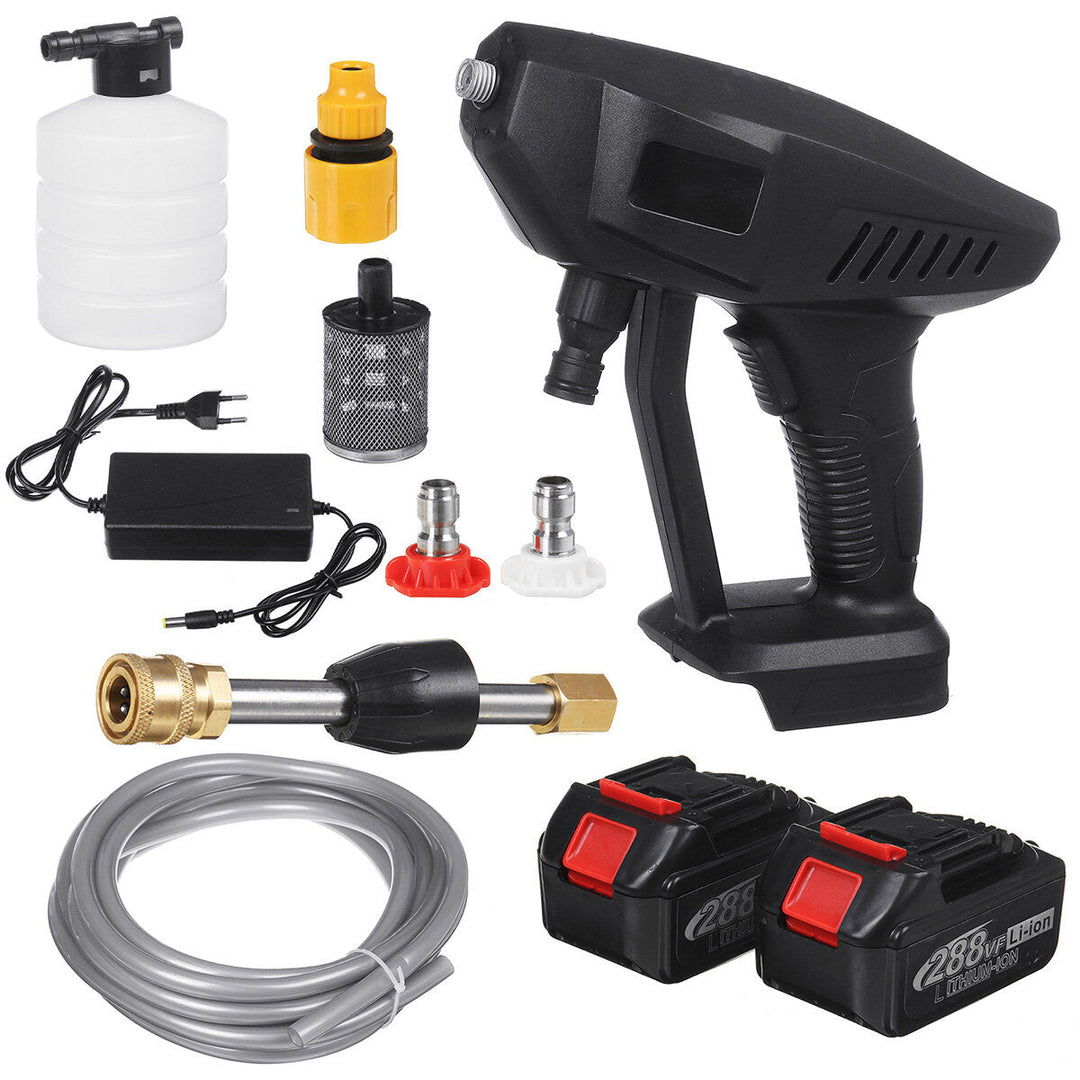 600W High Power Car Washing Machine Wireless Rechargeable High Pressure Car Washer Guns Image 5