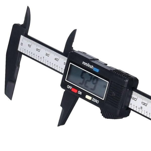 6inch 150mm Electronic Digital Caliper Ruler Carbon Fiber Composite Vernier Image 4