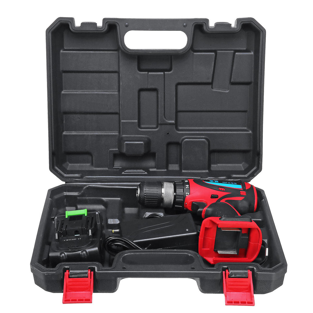 68V 10Ah Cordless Rechargeable Electric Drill 2 Speed Heavy Duty Torque Power Drills Image 12